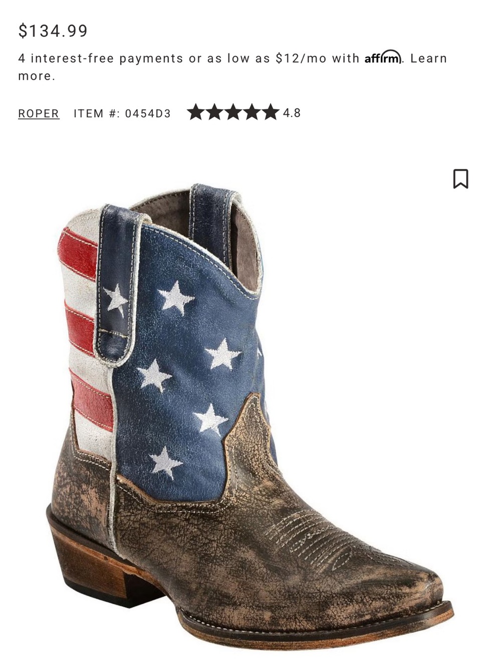 Roper Women’s Western Boot